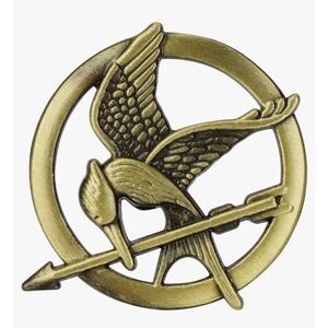 Katniss Everdeen Cosplay Prop Replica Mockingjay Pin Hunger Games Theme Pendant